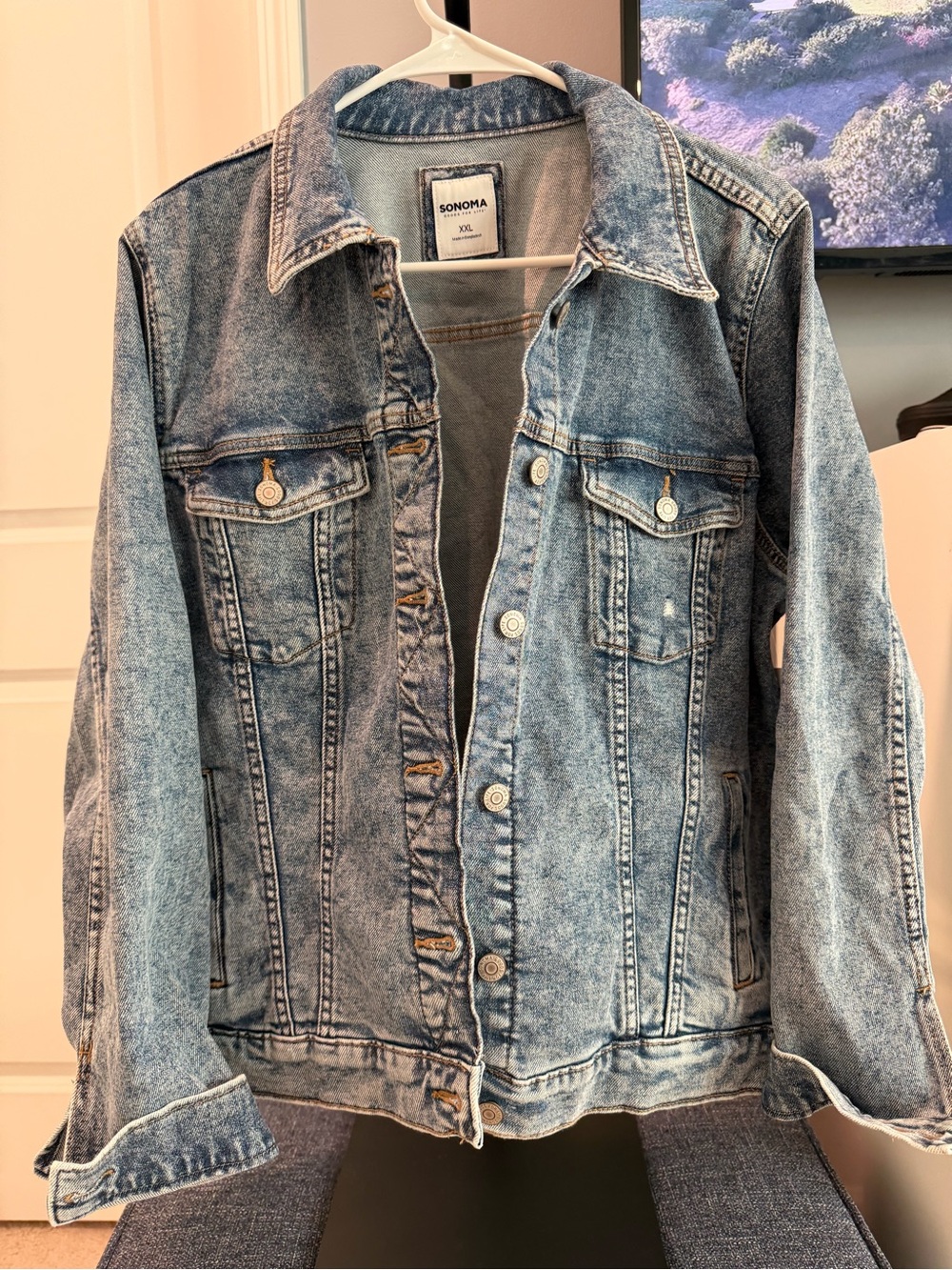 NWT SONOMA Denim Jacket-xxl